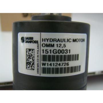 SAUER DANFOSS HYDRAULIC MOTOR OMM 12 5  .63 SHAFT 151G0031