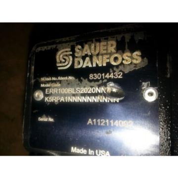 Sauer Danfoss Series 45 Axial Piston Open Circuit Pump ERR100BLS2020NNN 83014432