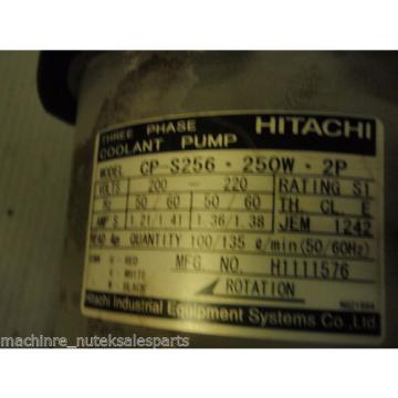 HITACHI 3 Phase Coolant Pump CP-S256-250W-2P_CPS256_CP-S256_CPS256250W2P