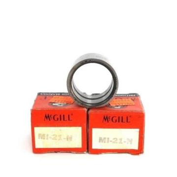 2  MCGILL MI-21-N BEARINGS INNER RACE NARROW 1-5/16IN ID MI21N