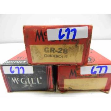 McGill GR-28 Needle Bearings Guiderol