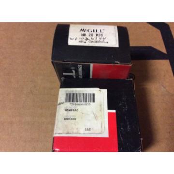 2-McGILL bearings#MR 28 RSS Free shipping lower 48 30 day warranty