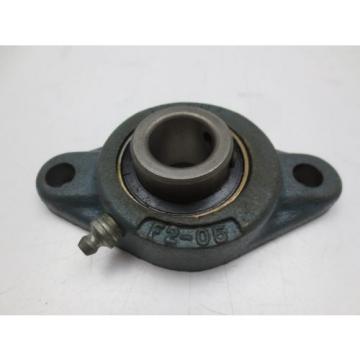 McGill MB 25-7/8 Bearing Insert 7/8&#034; ID With F2-05 Two Bolt Flange Mount