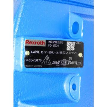 Rexroth R901325866 / Vorsteuerventil 4WRTE -43=M=00 + R900723643 Invoice