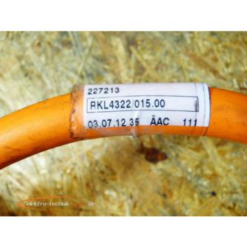Rexroth RKL4322/015.0 Power Cable  &gt; ungebraucht &lt;