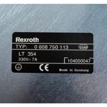 Rexroth LT354 Type: 0 608 750 113