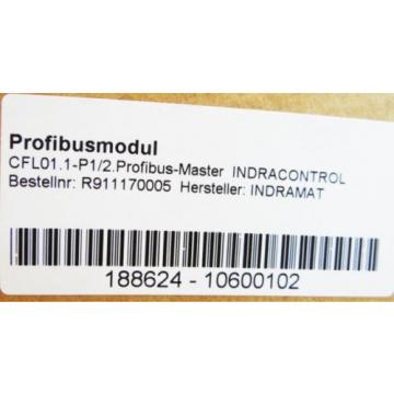 Rexroth Indramat CFL01.1-P1/2. Profibusmodul Profibus-Master -unused/OVP-