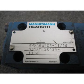 REXROTH DIRECTIONAL VALVE # 4WRA6WB05-11/24NZ4/M