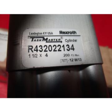 Rexroth TM-813000-03040 1-1/2x4 Task Master Cylinder R432022134 1-1/2&#034; Bore