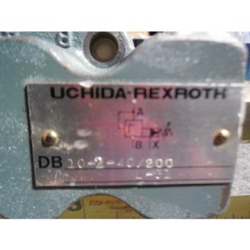 UCHIDA REXROTH RELIEF VALVE # DB10-2-40/200 L-31