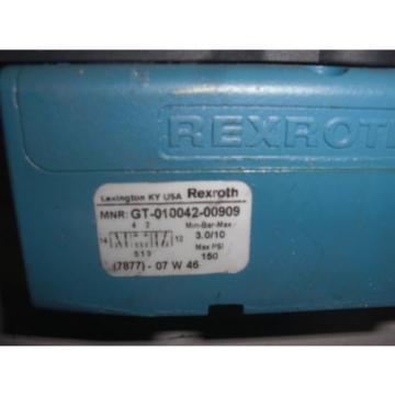 REXROTH CERAM GT-010042-00909 VALVE USED