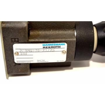 REXROTH 2FRM6B76-21/25 FLOW CONTROL VALVE 2FRM6B762125