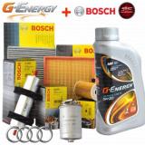 INSPEKTIONSKIT ÖL G-ENERGY 5W30 5LT 4 FILTER BOSCH AUDI A3 2.0TDI 125 KW &#039;03-&#039;10